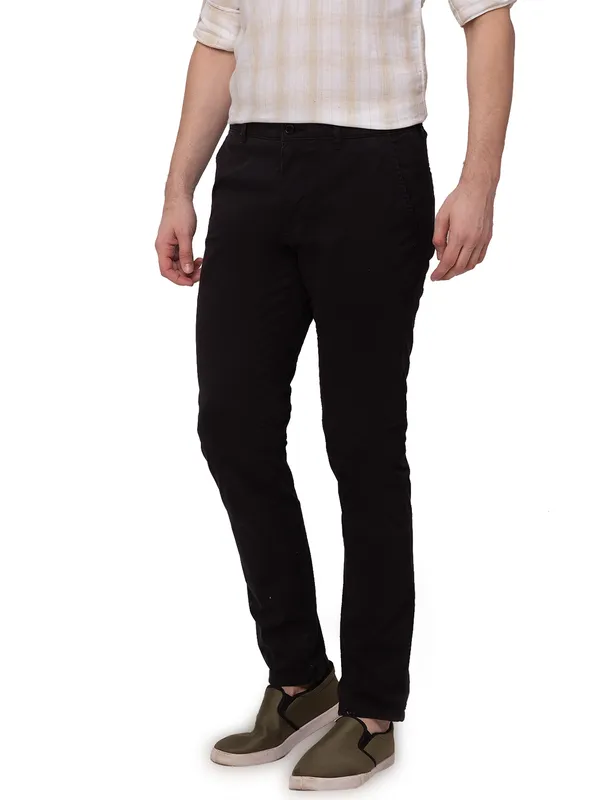Being Human Men Slim Fit Chino-Black