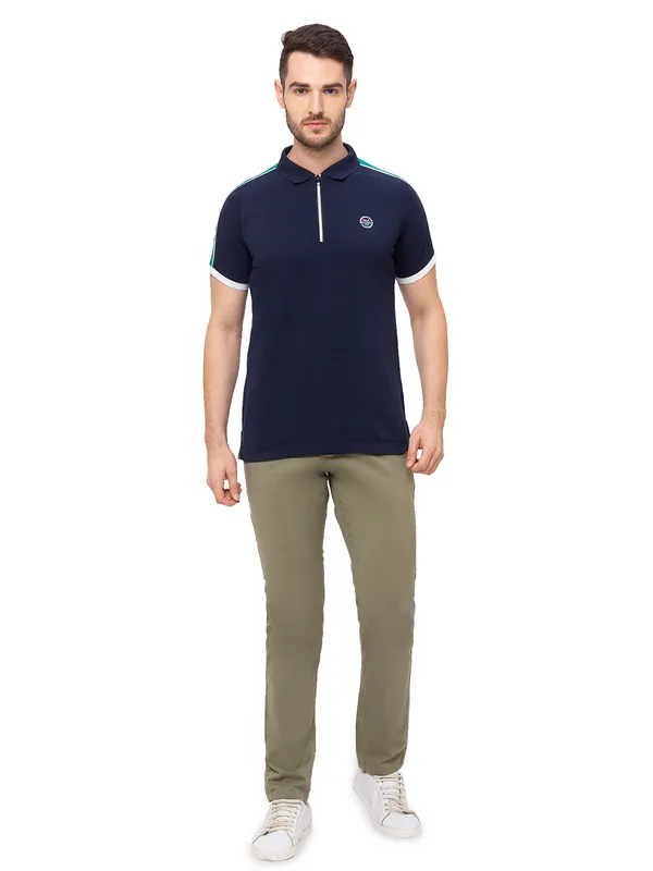 Being Human Clothing Men Slim Fit Chino-Green
