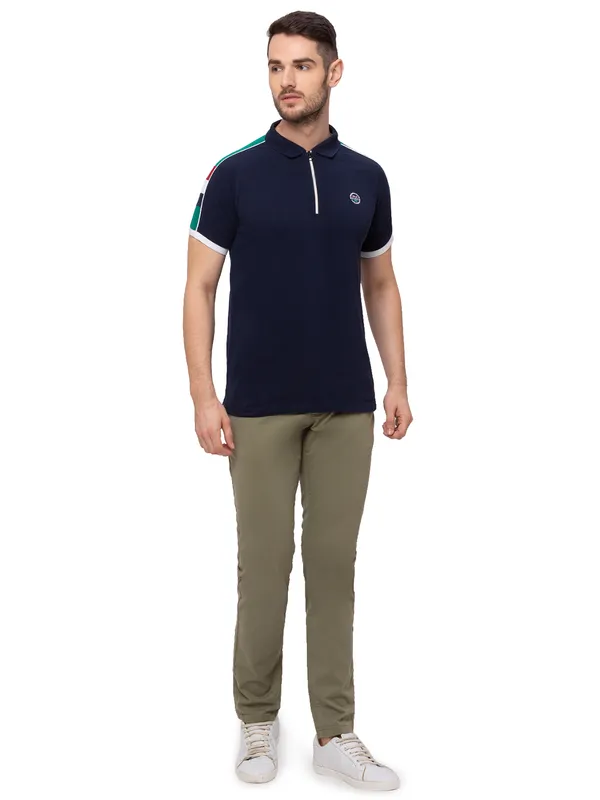 Being Human Clothing Men Slim Fit Chino-Green
