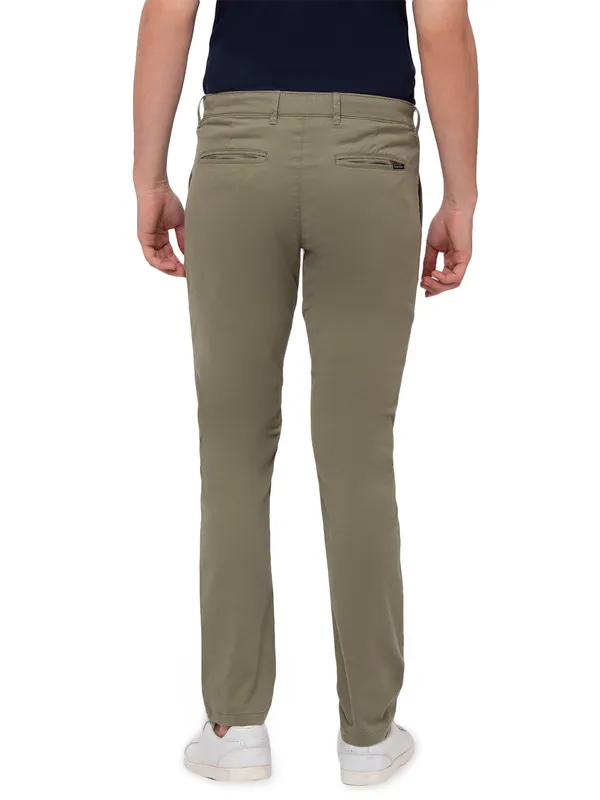 Being Human Clothing Men Slim Fit Chino-Green