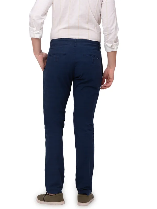 Being Human Clothing Men Slim Fit Chino-Navy