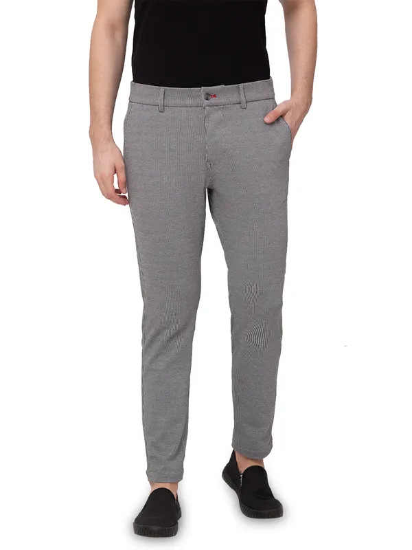 Being Human Clothing Men Carrot Cropped Fit Chino-Black
