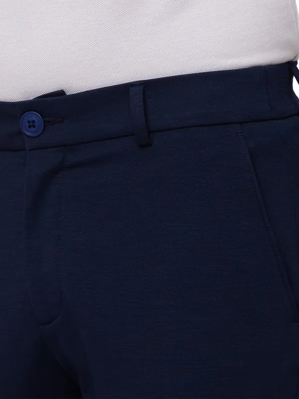 Being Human Clothing Men Carrot Cropped Fit Chino-Navy