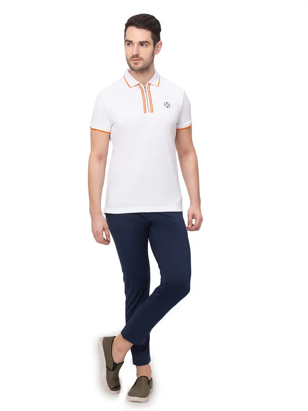 Being Human Clothing Men Carrot Cropped Fit Chino-Navy