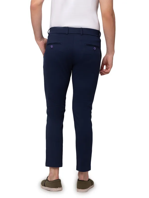 Being Human Clothing Men Carrot Cropped Fit Chino-Navy