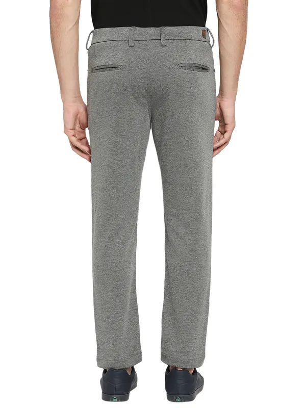 Being Human Clothing Men Slim Cropped Fit Chino-Dk Grey