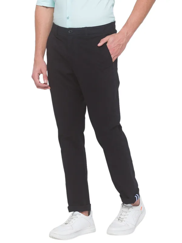 Being Human Men Slim Fit Chino-Black