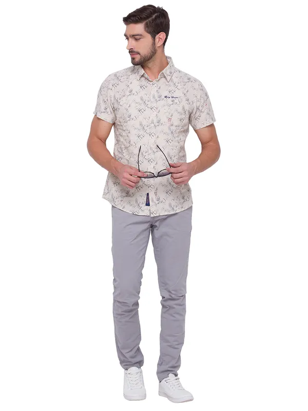 Being Human Men Slim Fit Chino-Kerosen