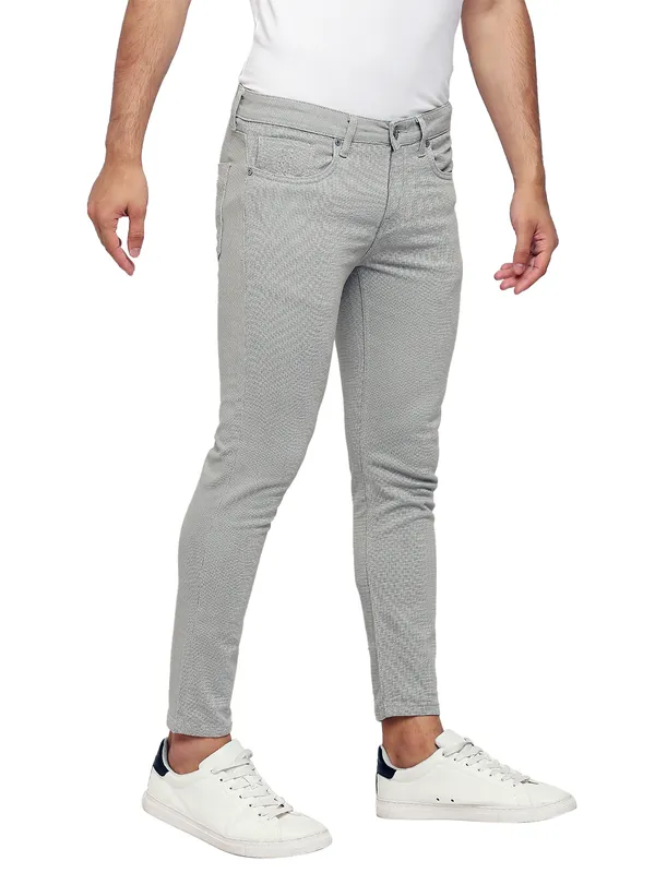 Being Human Men Skinny Cropped Fit Chino-Sage