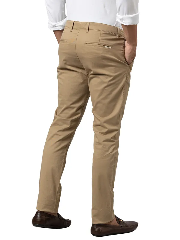 Being Human Clothing Men Slim Fit Chino-Beige