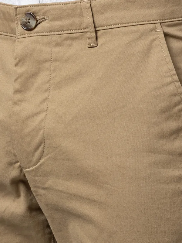 Being Human Clothing Men Slim Fit Chino-Beige