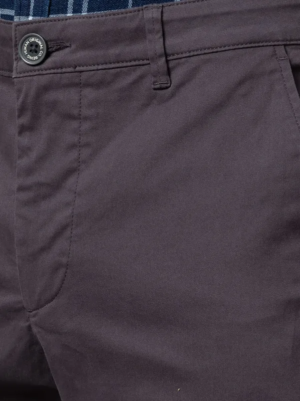 Being Human Clothing Men Slim Fit Chino-Charcoal