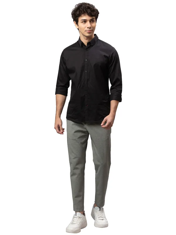 Being Human Clothing Men Cropped Fit Chino-Grey