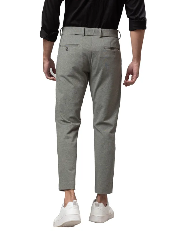 Being Human Clothing Men Cropped Fit Chino-Grey