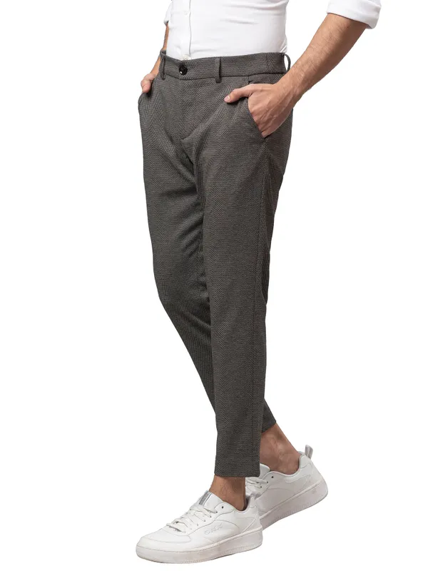 Being Human Clothing Men Cropped Fit Chino-Black