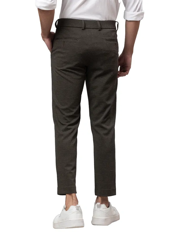 Being Human Clothing Men Cropped Fit Chino-Brown