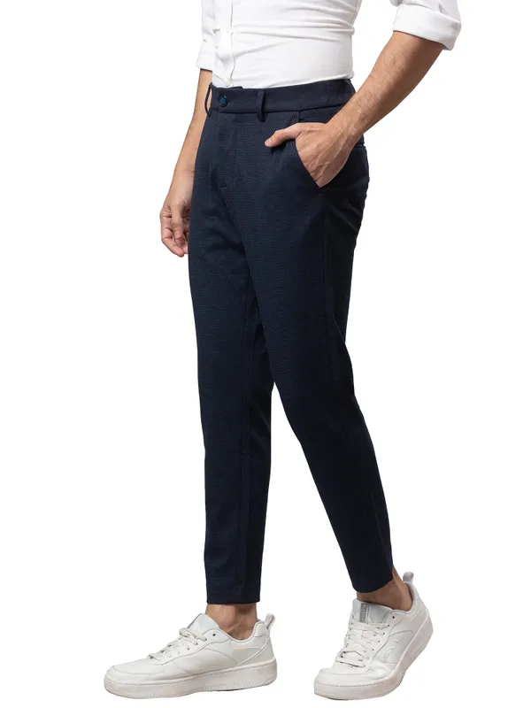 Being Human Clothing Men Cropped Fit Chino-Navy
