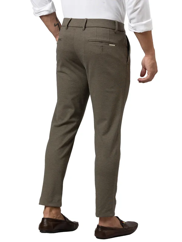 Being Human Men Cropped Fit Chino-Dk.Khaki