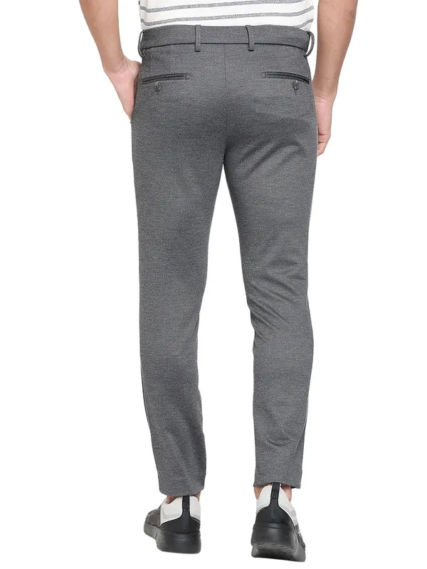Being Human Clothing Men Cropped Fit Chino-Dk Grey