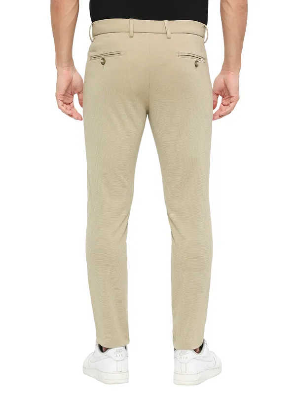 Being Human Clothing Men Cropped Fit Chino-Khaki