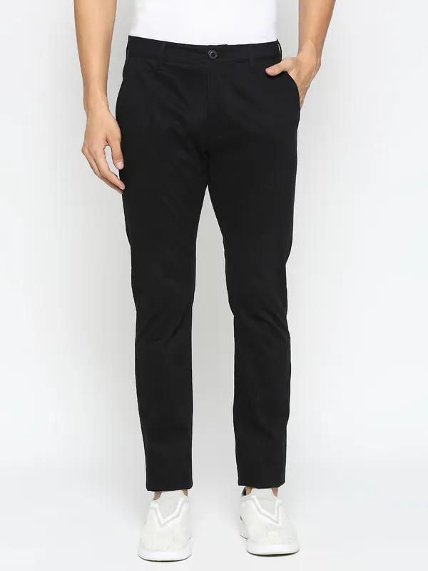 Being Human Men Slim Fit Chino-Black