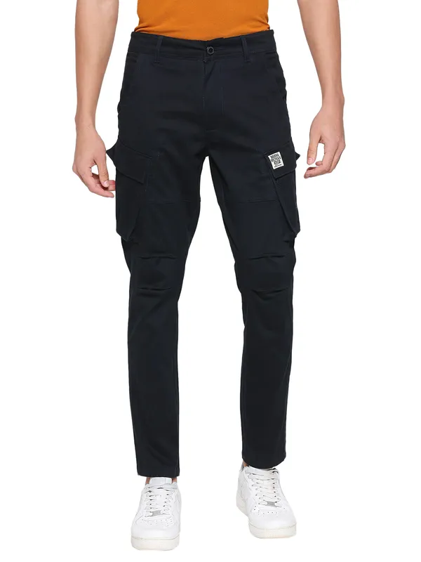 Being Human Men Slim Fit Chino-Navy
