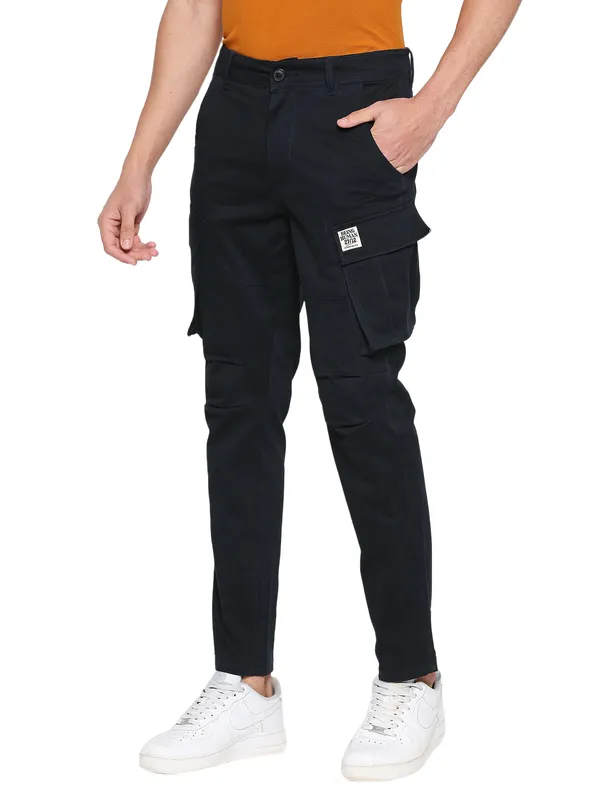 Being Human Men Slim Fit Chino-Navy