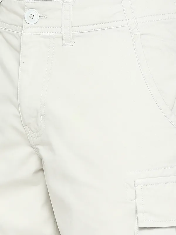 Being Human Clothing Men Slim Fit Chino-Light Grey