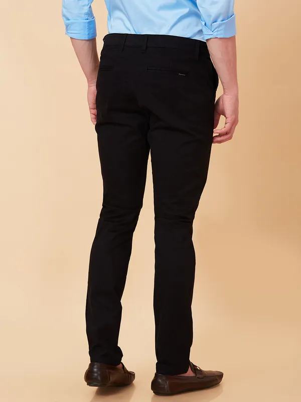 Being Human Men Slim  Fit Non Denim-Black