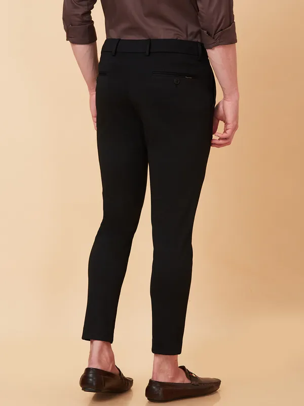 Being Human Clothing Men Cropped Fit Non Denim-Black