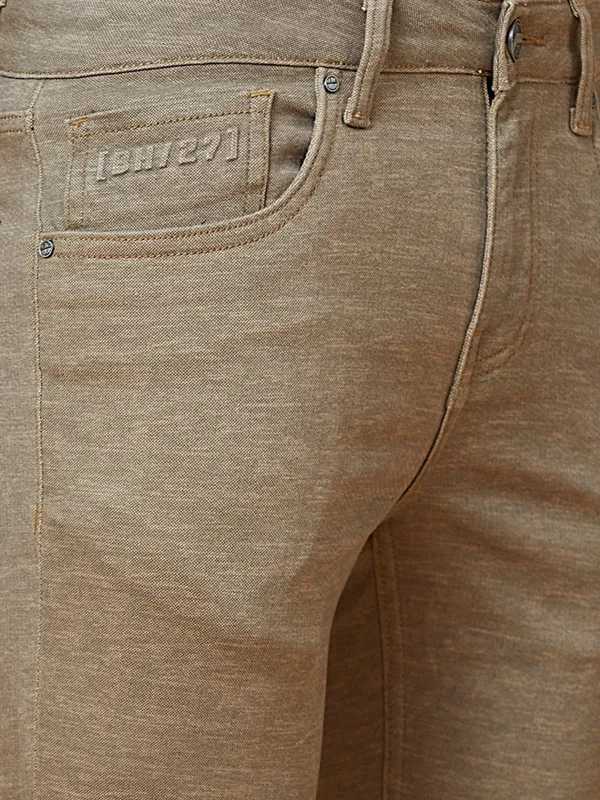 Being Human Clothing Mens-Bottom Chino Beige