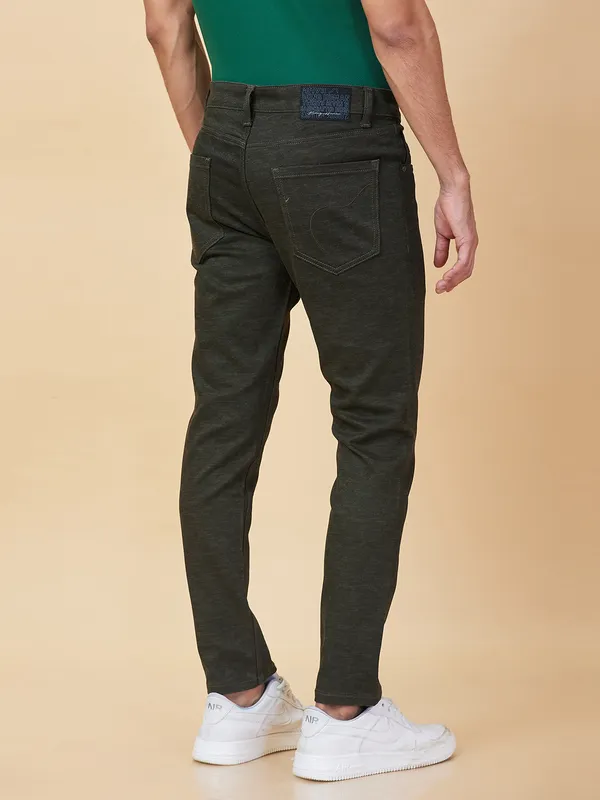Being Human Clothing Mens-Bottom Chino Olive