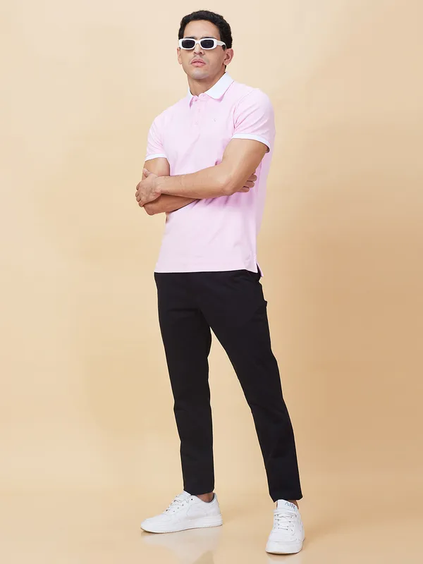 Being Human Mens-Bottom Chino Black