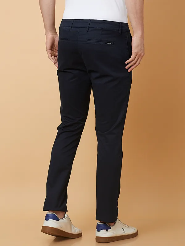 Being Human Mens-Bottom Chino Dk.Navy