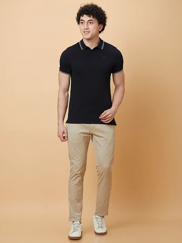 Being Human Mens-Bottom Chino Stone