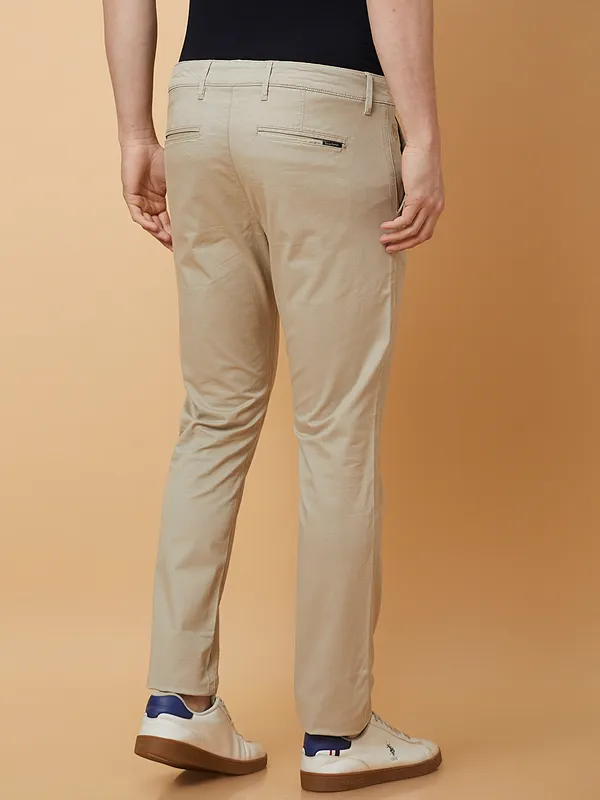 Being Human Mens-Bottom Chino Stone