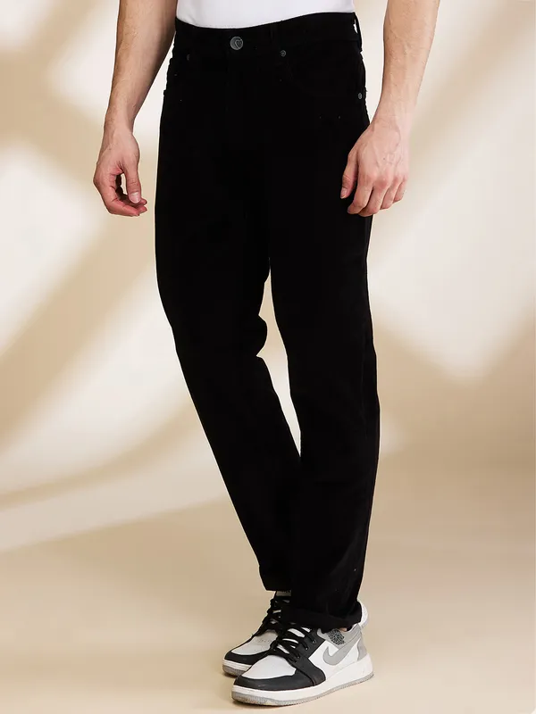 Being Human Clothing Mens-Bottom Denim Black