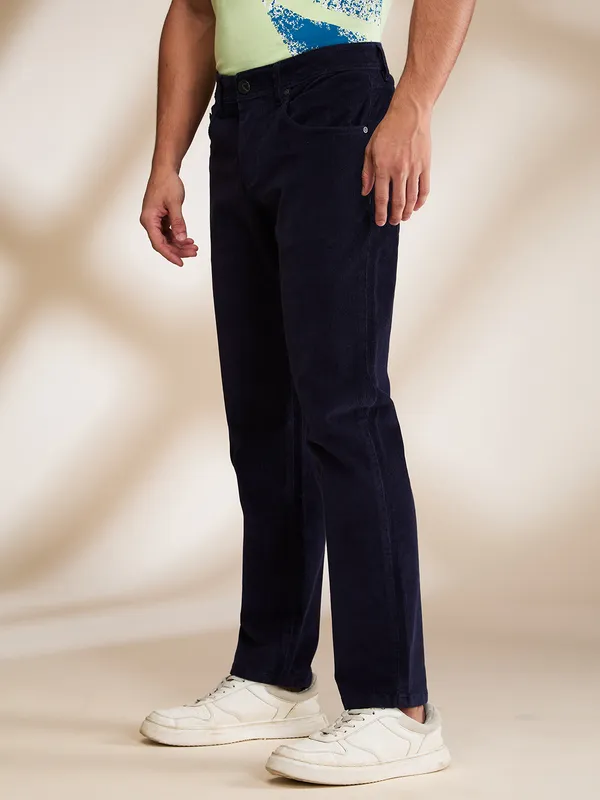 Being Human Clothing Mens-Bottom Denim Navy