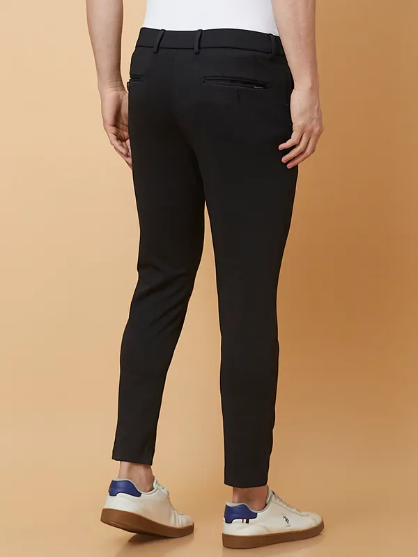 Being Human Clothing Mens-Bottom Chino Black