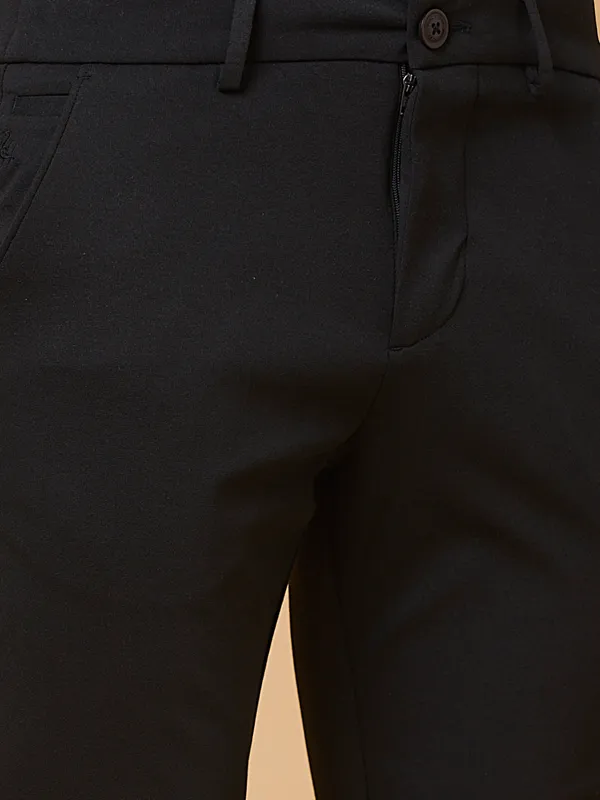 Being Human Clothing Mens-Bottom Chino Black