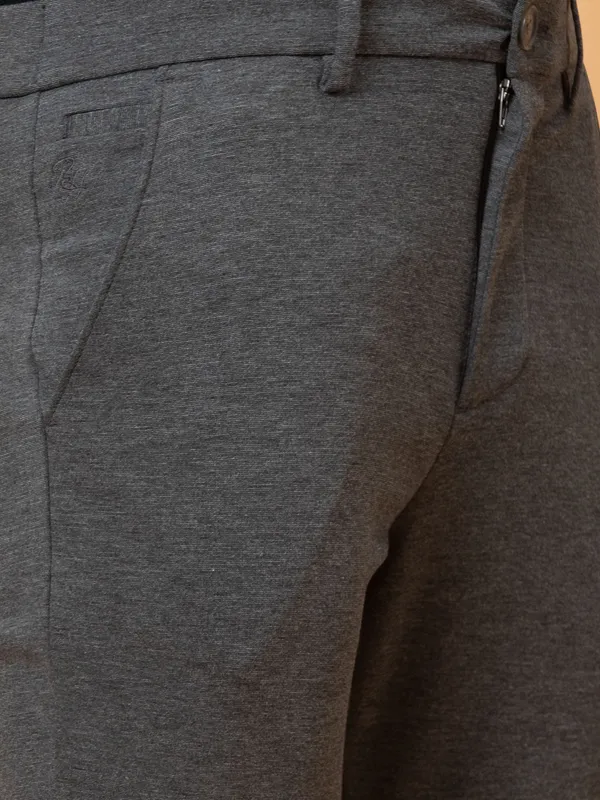 Being Human Clothing Mens-Bottom Chino Dk.Grey