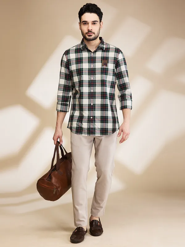 Being Human Clothing Mens-Bottom Chino Lt.Beige