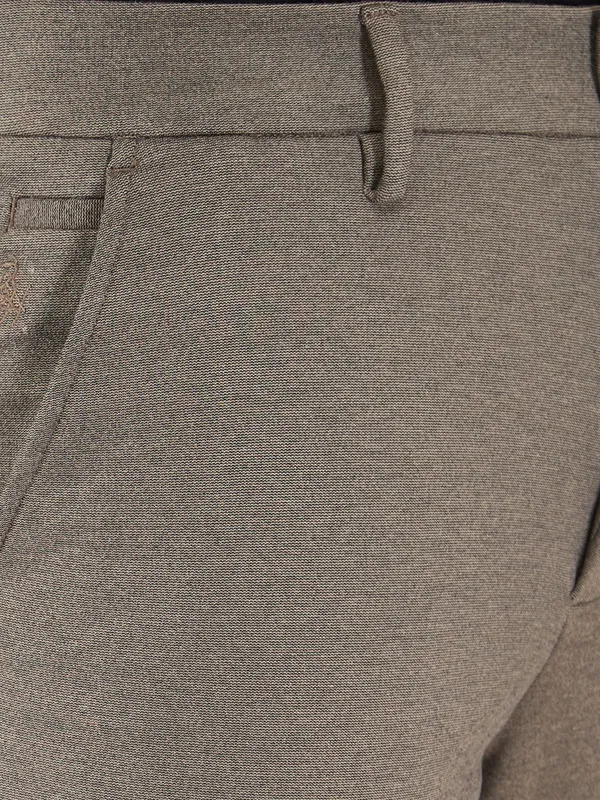 Being Human Clothing Men Beige Self Design Trouser