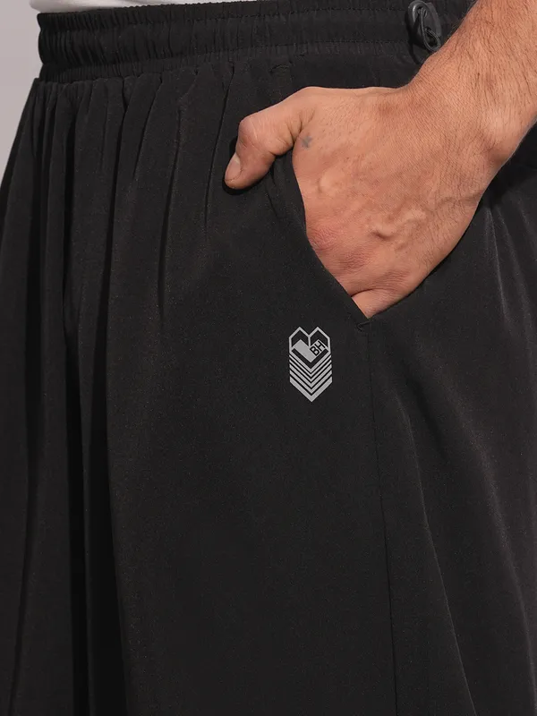 Being Human Clothing Mens-Bottom Chino Black