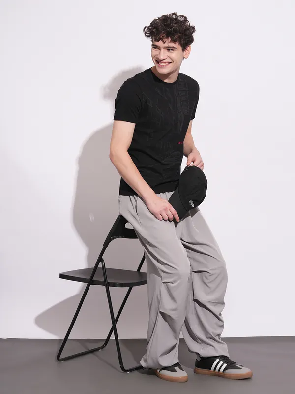 Being Human Clothing Mens-Bottom Chino Grey