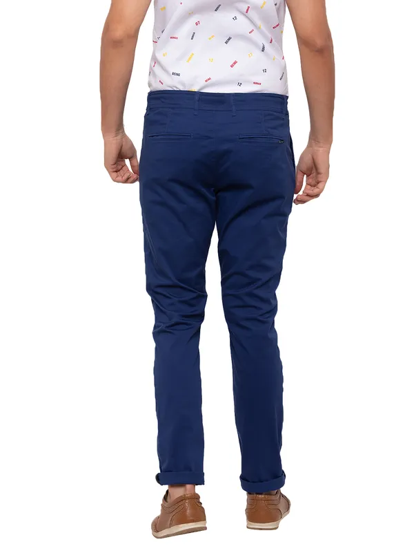 Being Human Clothing Men Regular Fit Chino-Dark Royal