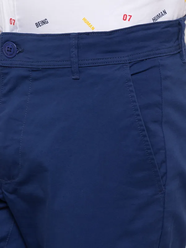 Being Human Clothing Men Regular Fit Chino-Dark Royal