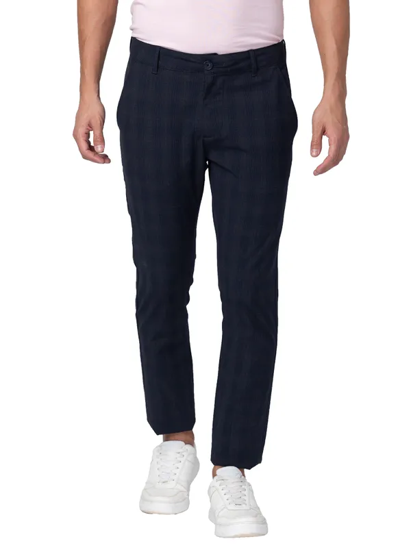 Being Human Clothing Men Slim Fit Chino-Navy