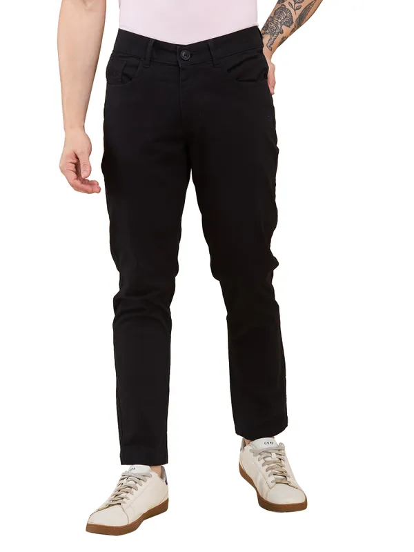 Being Human Clothing-Mens-Bottom-Chino Black