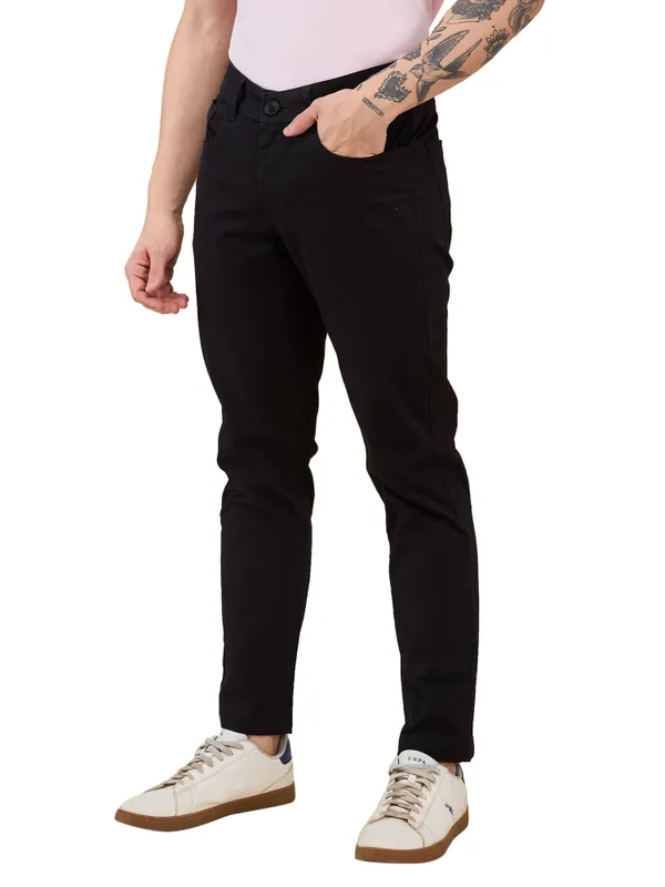 Being Human Clothing-Mens-Bottom-Chino Black
